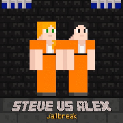 Steve vs Alex Jailbreak By Gamepix