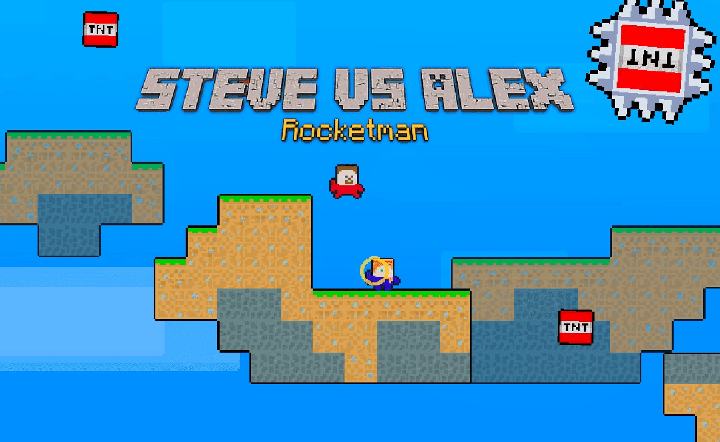 Steve vs Alex Rocketman