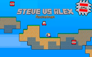 Steve Vs Alex Rocketman game cover
