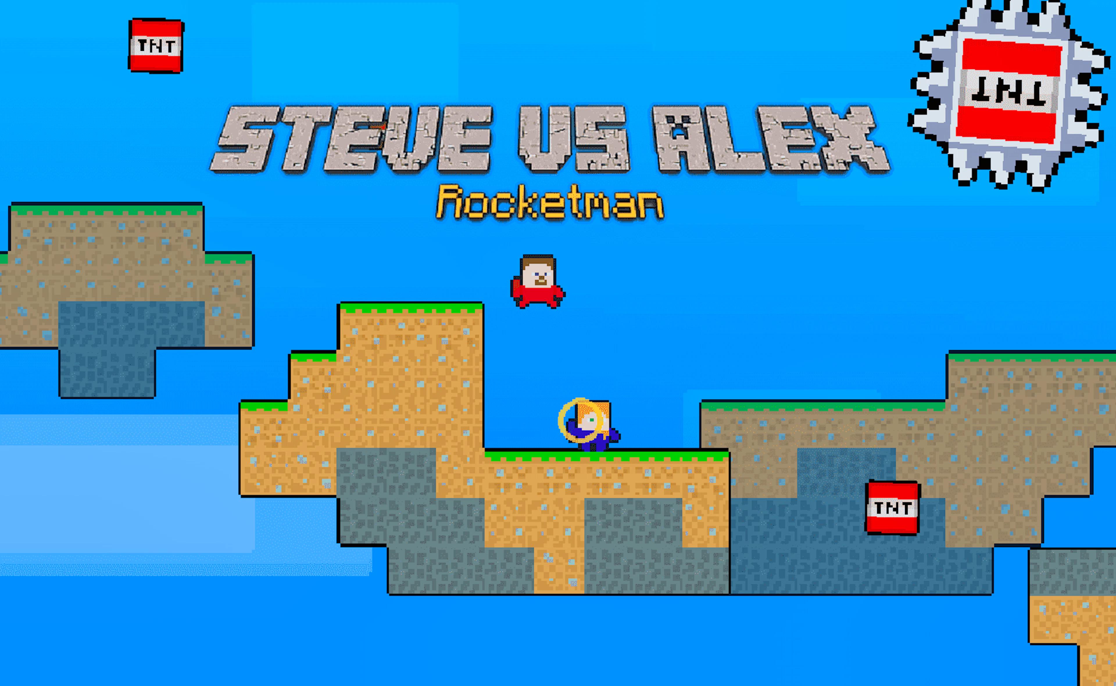 Steve vs Alex Rocketman