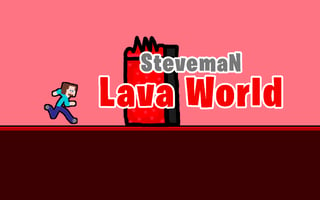 Steveman Lava World game cover