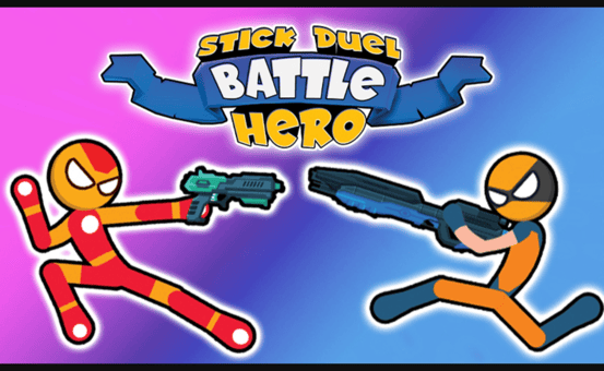 Stick Duel Battle 🕹️ Two Player Games