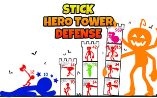 Juega gratis a Stick Hero Tower Defense