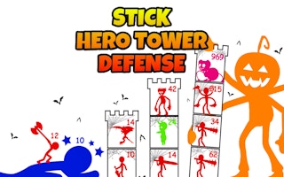 Stick Hero Tower Defense game cover