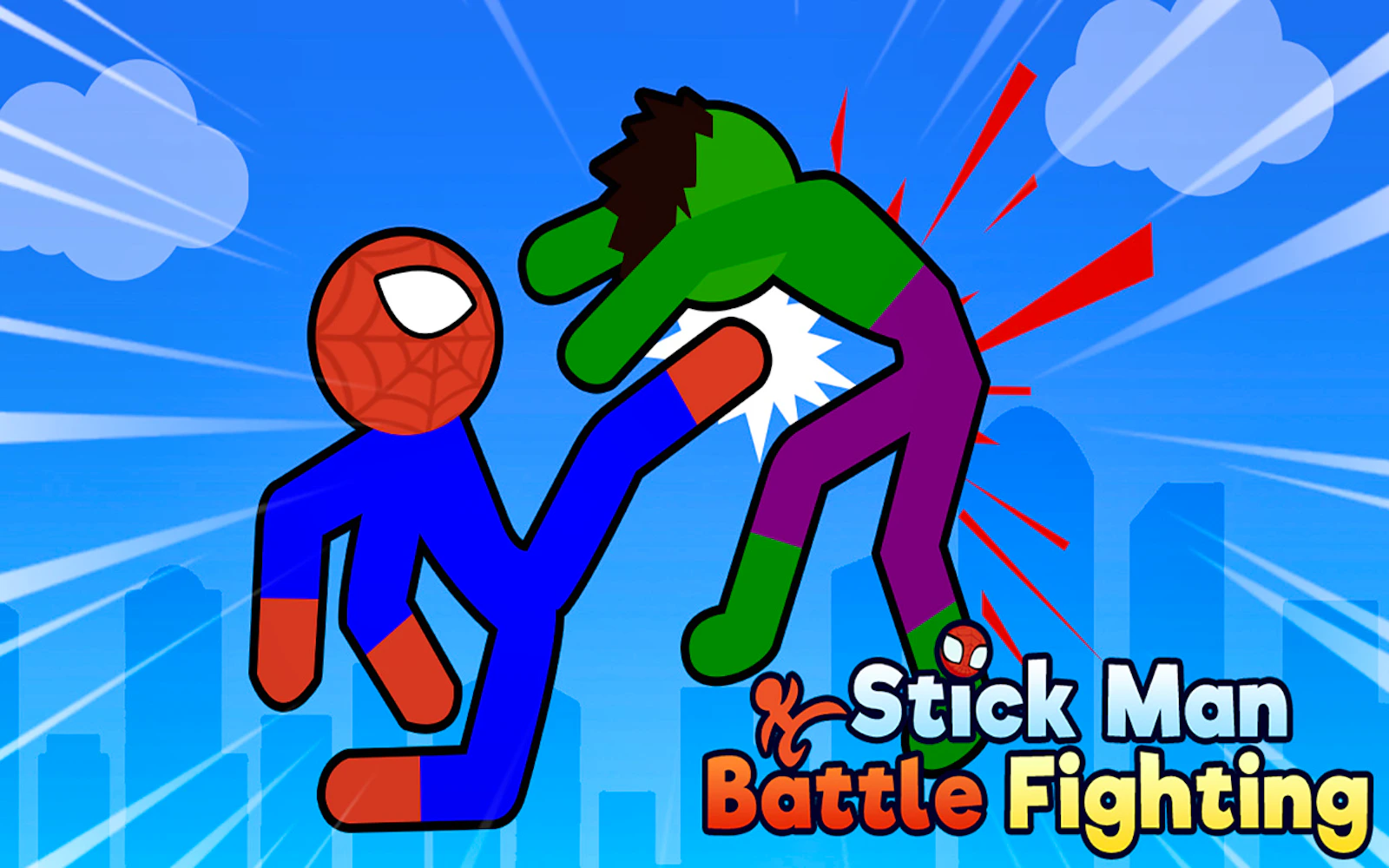 Stick Man Battle Fighting — free online stickman game on Glaze Games