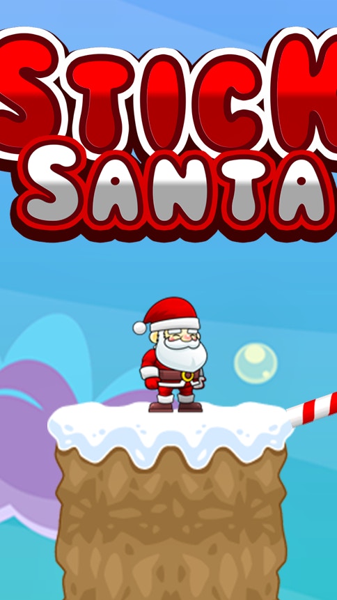 Stick Santa