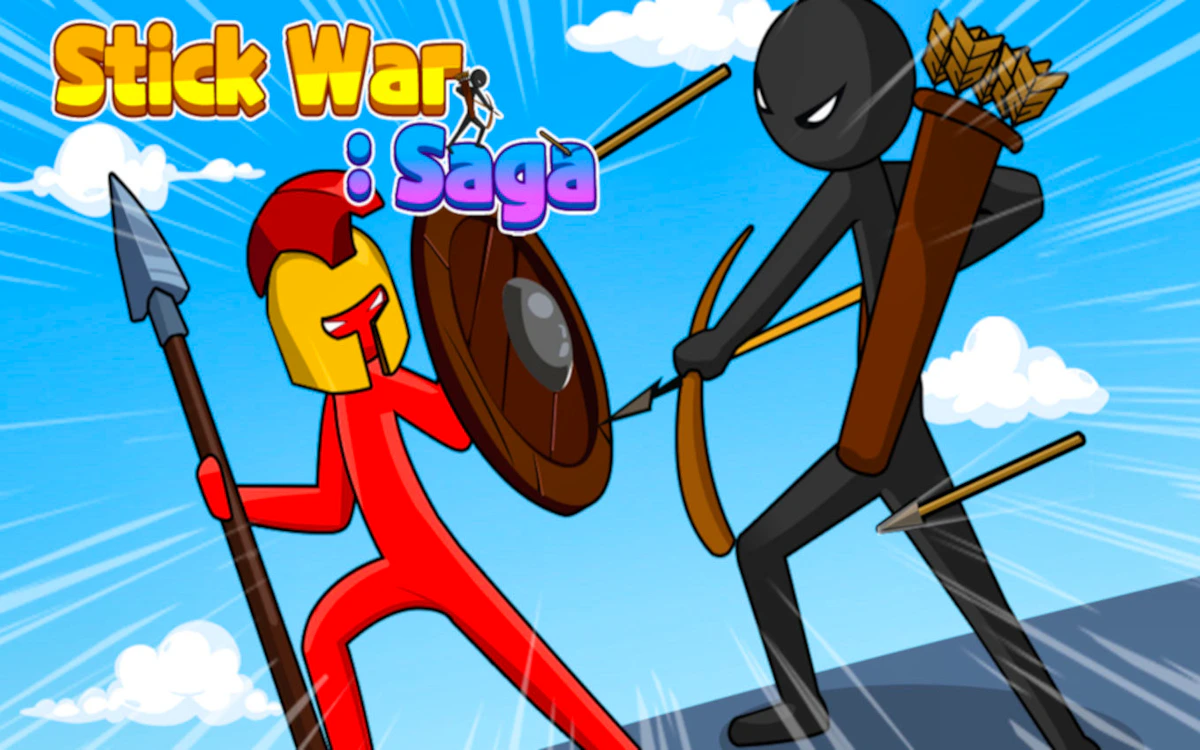 Play Stick War Saga — free online Stickman game