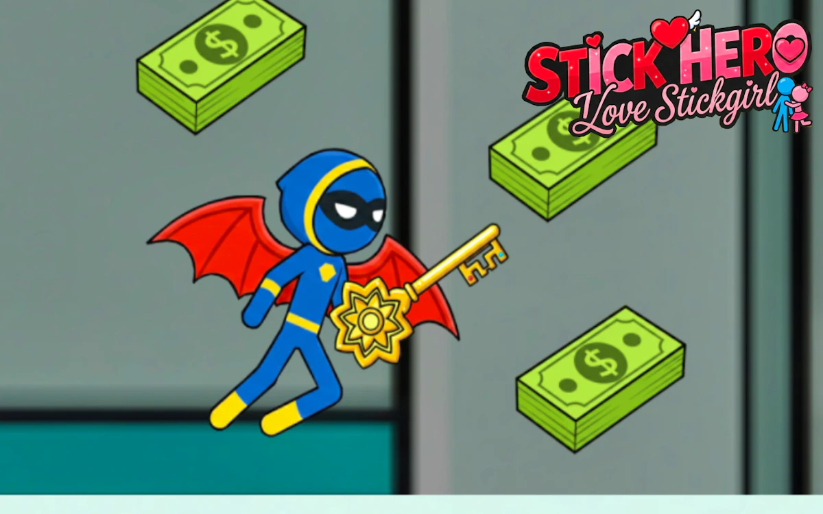 Play Stickhero Love Stickgirl — free online Arcade game