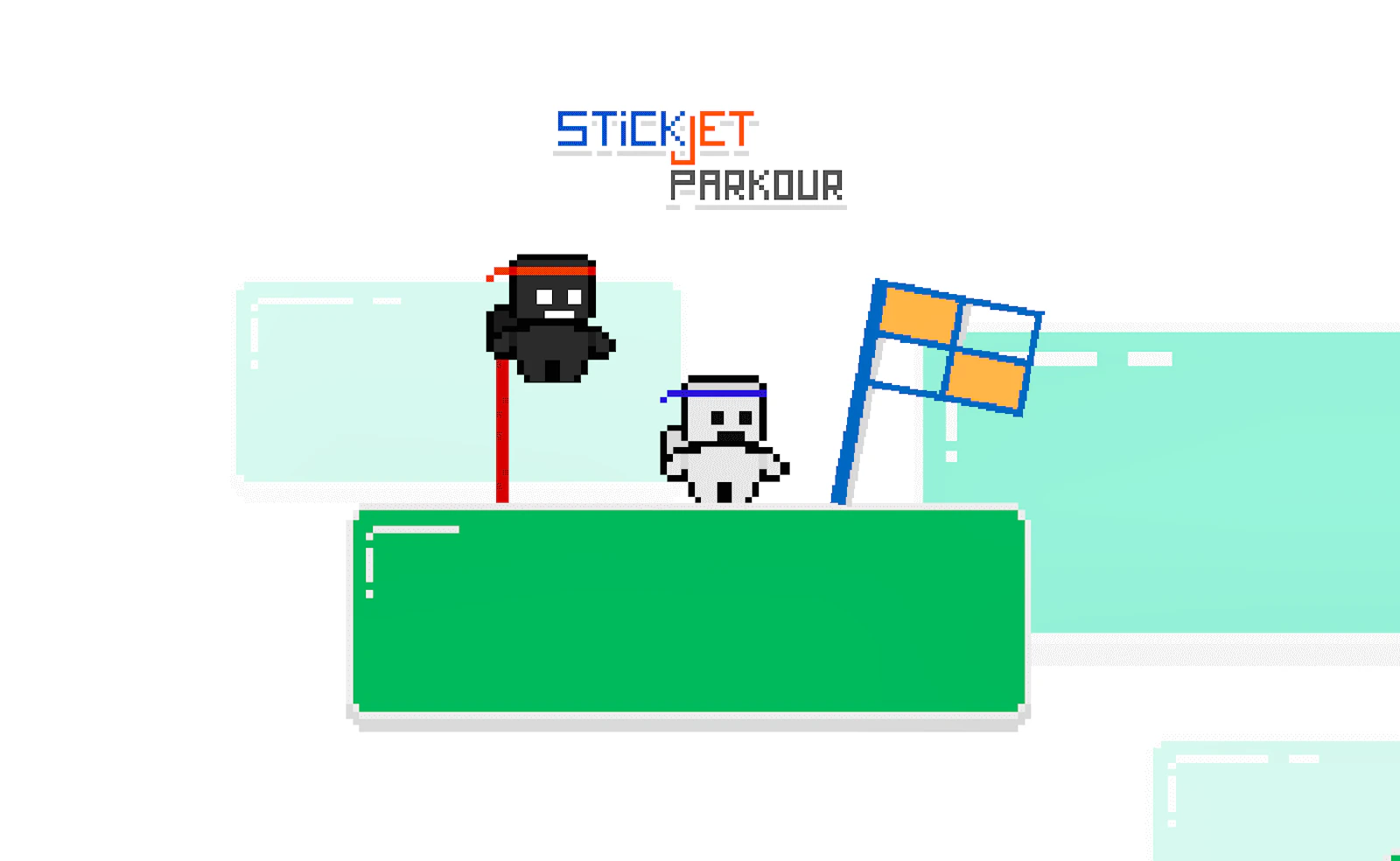 StickJet Parkour — free online action game on Glaze Games
