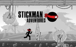 Stickman Adventures game cover