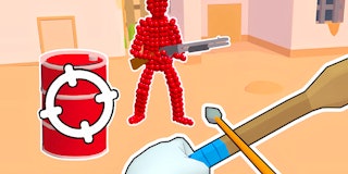 Stickman Archer Shooting Arrows at Reds thumbnail