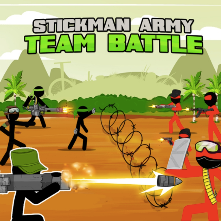 Игра команды бой. Stickman игра битва. Игра Стикмен в армии.