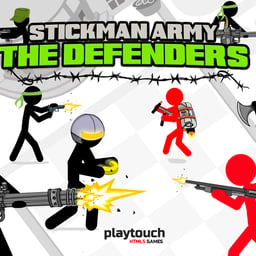Stickman Army The Defenders Online strategy Games on taptohit.com