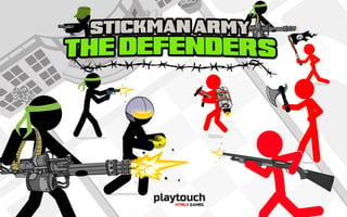 Stickman--army The Defenders game cover