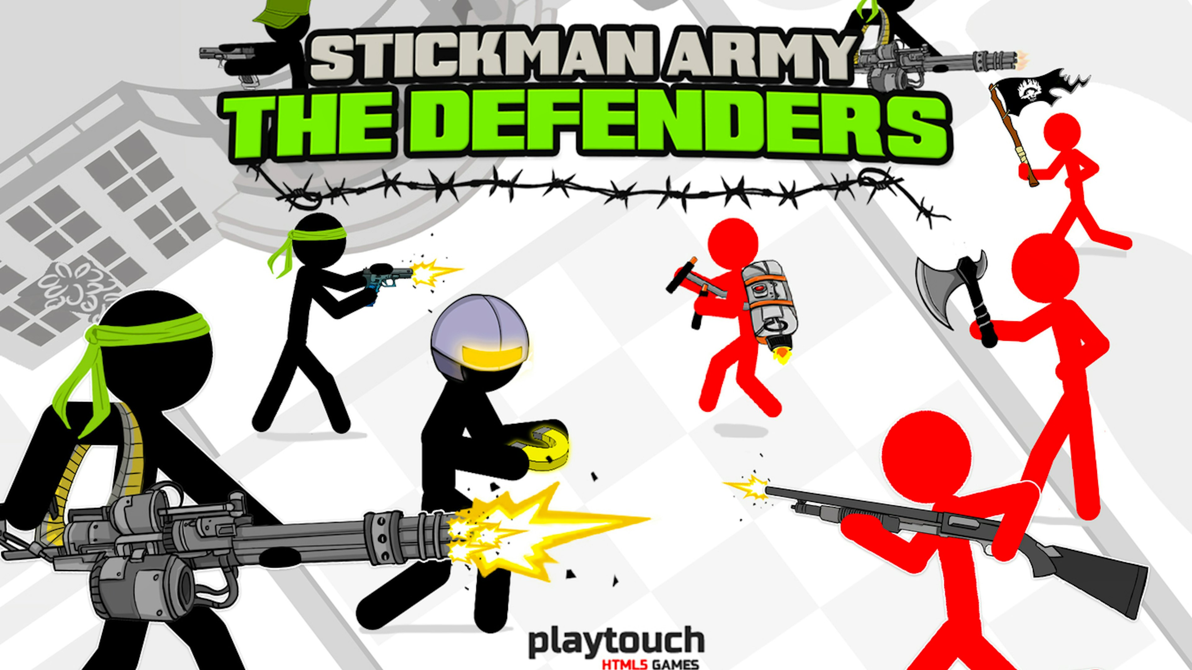 Stickman--Army The Defenders