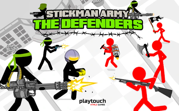Stickman–Army The Defenders