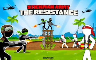 Stickman Army The Resistance game cover