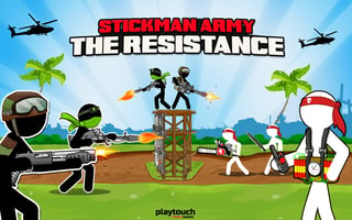 Stickman Army The Resistance game cover