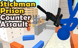 Stickman Prison Counter Assault game cover