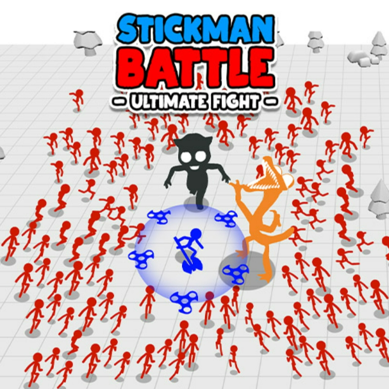 Stickman Fighting 3D attack 
