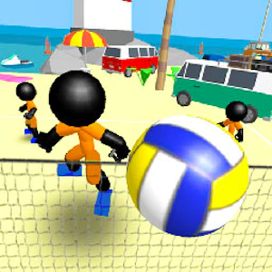 Stickman Beach Volleyball Thumbnail