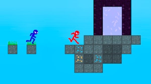 Image for Stickman Blockworld Parkour 2