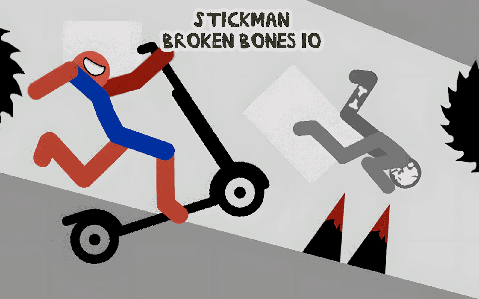 Stickman Broken Bones io — free online action game on Glaze Games