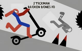 Stickman Broken Bones Io game cover