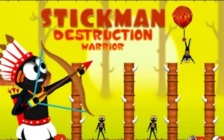 Stickman Destruction Warrior