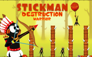 Stickman Destruction Warrior game cover
