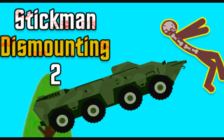 Stickman Dismounting 2 game cover