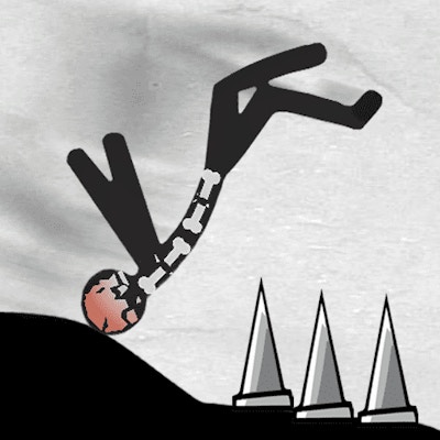 Stickman Epic Fall By Gamepix
