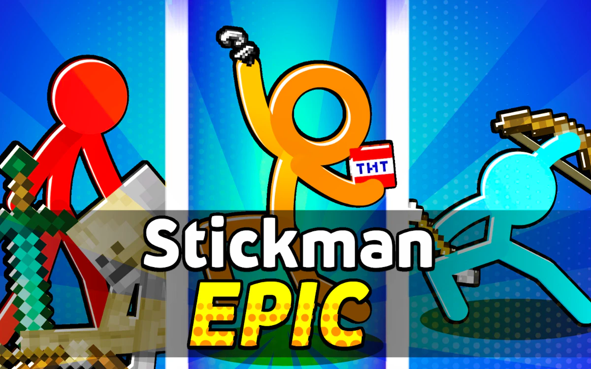 Play Stickman Epic — free online Battle game