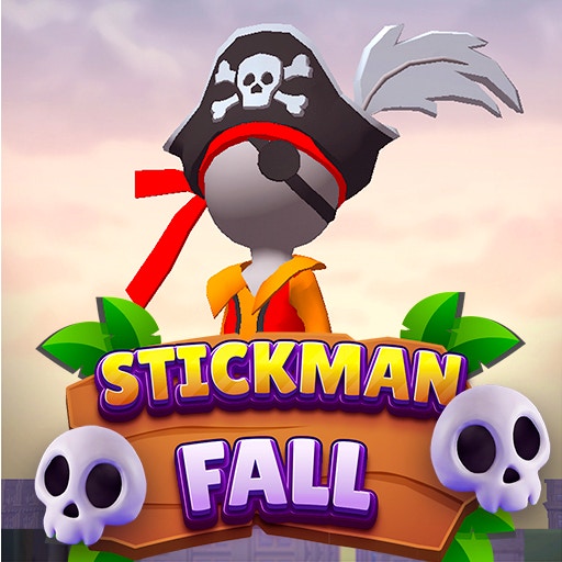 Fall Red Stickman 🕹️ Play Now on GamePix