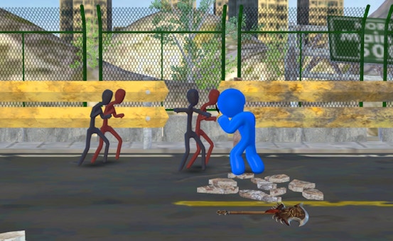 Stickman Fighter 3d: Fists Of Rage 🕹️ Play Now on GamePix