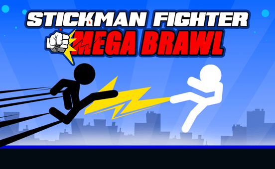 Stickman Fighter Mega Brawl - Challenging Ninja Battles On Gamepix