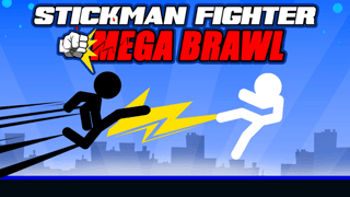 Stickman Fighter Mega--brawl game cover