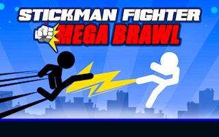 Stickman Fighter Mega Brawl game cover