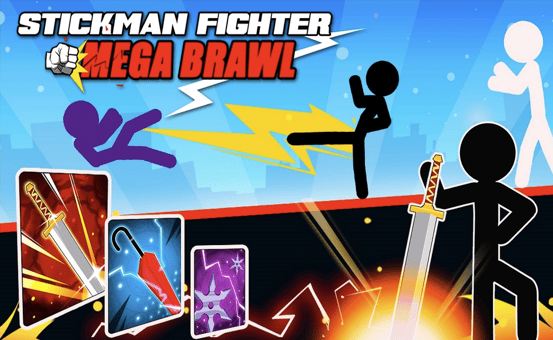 Stickman Fighting 2 Player 🕹️ Play Now on GamePix