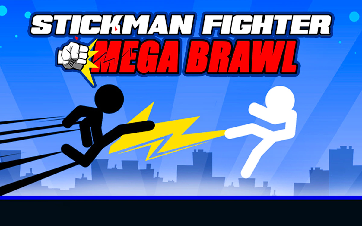 Play Stickman Fighter Mega Brawl — free online Fighting game