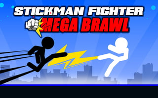 Stickman Fighter Mega Brawl game cover