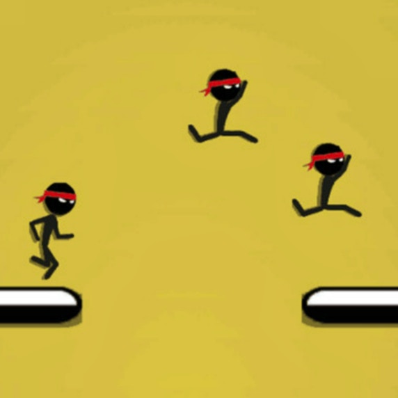 Fall Red Stickman 🕹️ Play Now on GamePix