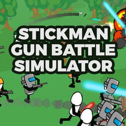Stickman Gun Battle Simulator Online action Games on taptohit.com