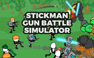 Juega gratis a Stickman Gun Battle Simulator