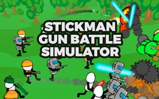 Stickman Gun Battle Simulator game cover