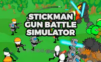 Simulador de Batalla de Muñecos Stickman