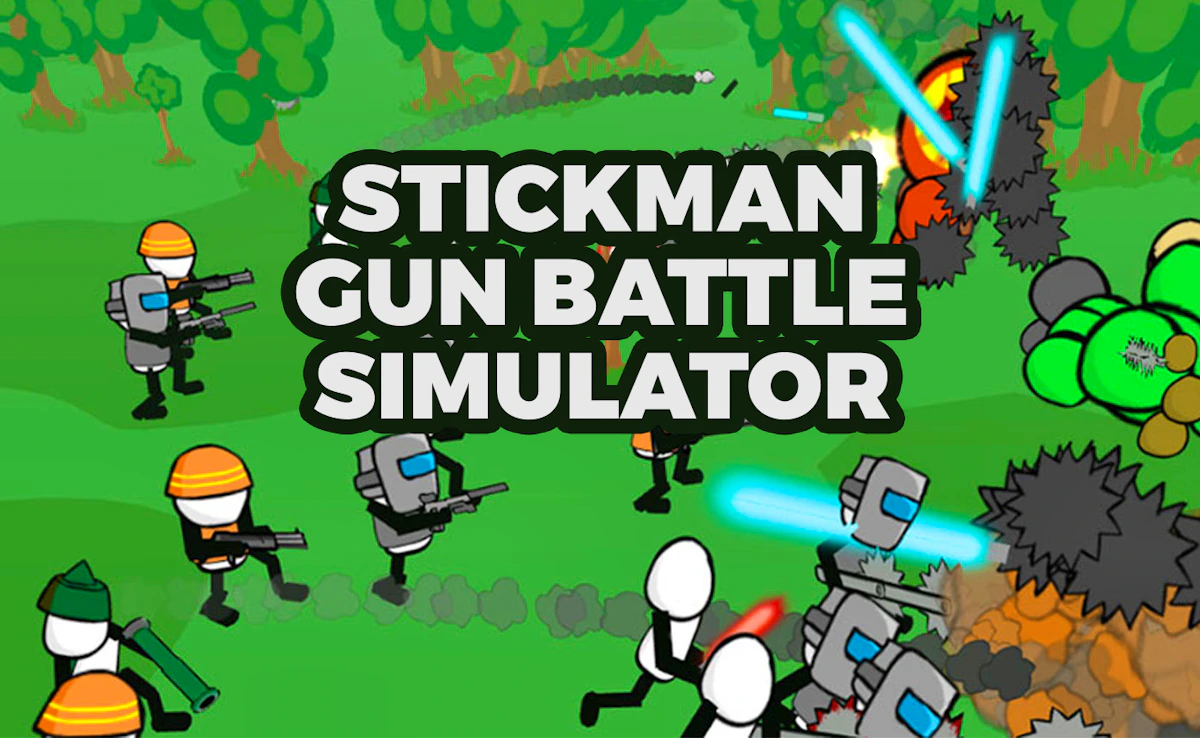 Play Stickman Gun Battle Simulator — free online Action game