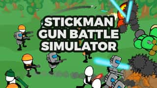 Stickman Gun Battle Simulator game cover