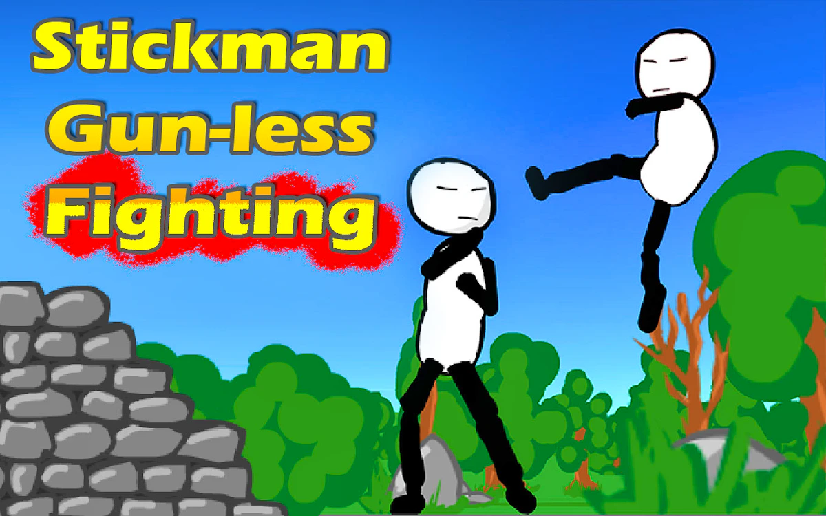 Play Stickman Gun - Less Fighting — free online Fighting game