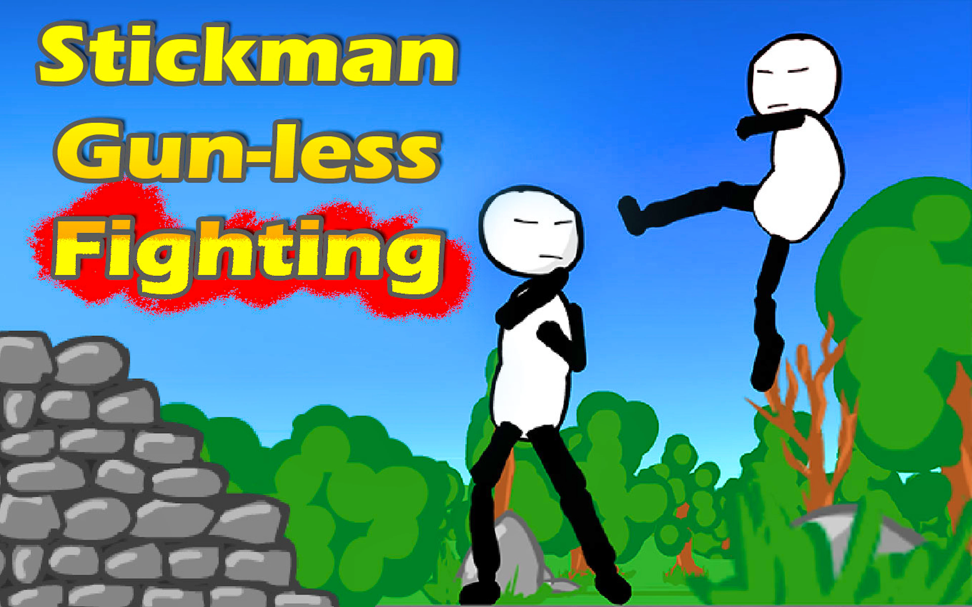 Stickman Gun - Less Fighting